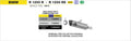 Arrow Maxi Race-Tech Aluminium Slip On with Carbon End Cap - BMW R1250R/R1250RS