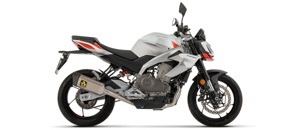 Arrow Racing Full System with Pista Titanium Slip On - Aprilia RS 457/Tuono 457