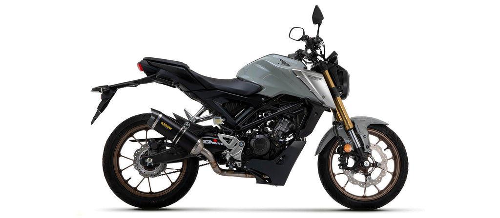 Arrow Full System with Thunder Aluminium "Dark" Slip Ons