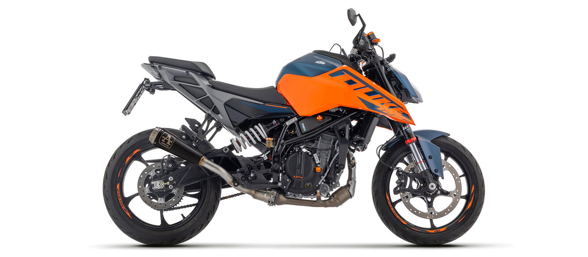 Arrow Pro-Race Nichrom "Dark" Slip On - KTM 125 Duke/390 Duke