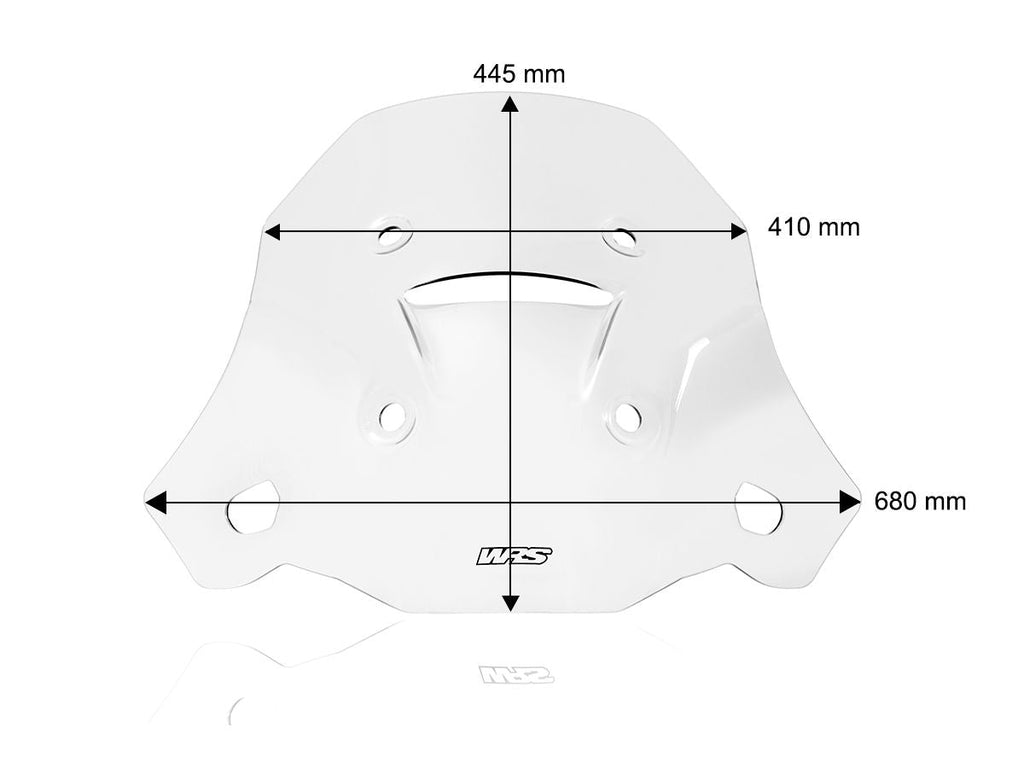 WRS Windscreen Standard Plus Aprilia Tuareg 660 2022-2026