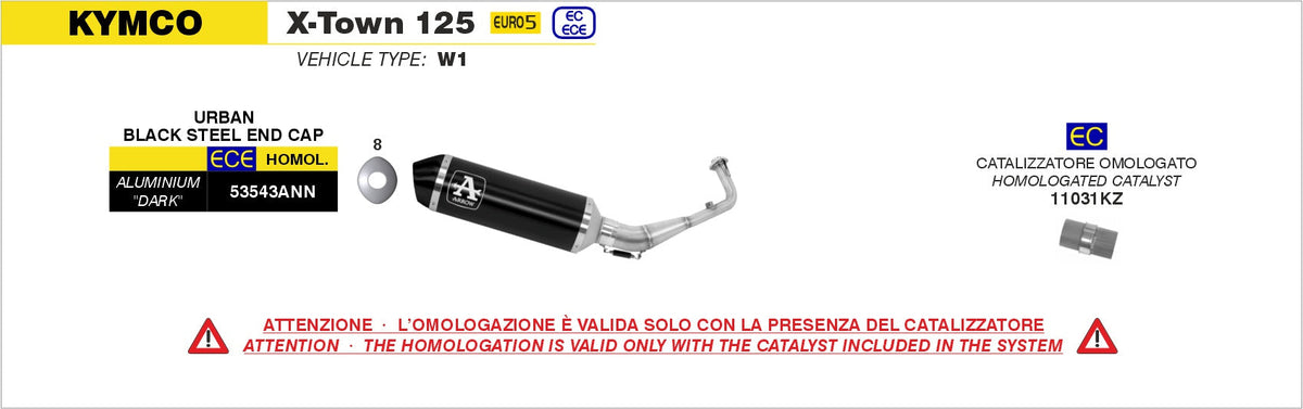 Arrow Catalytic Converter Kit