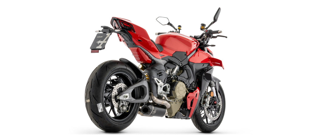 Arrow Titanium "Dark" Works Slip On with Titanium Link Pipes - Ducati Panigale V4/Panigale V4 S