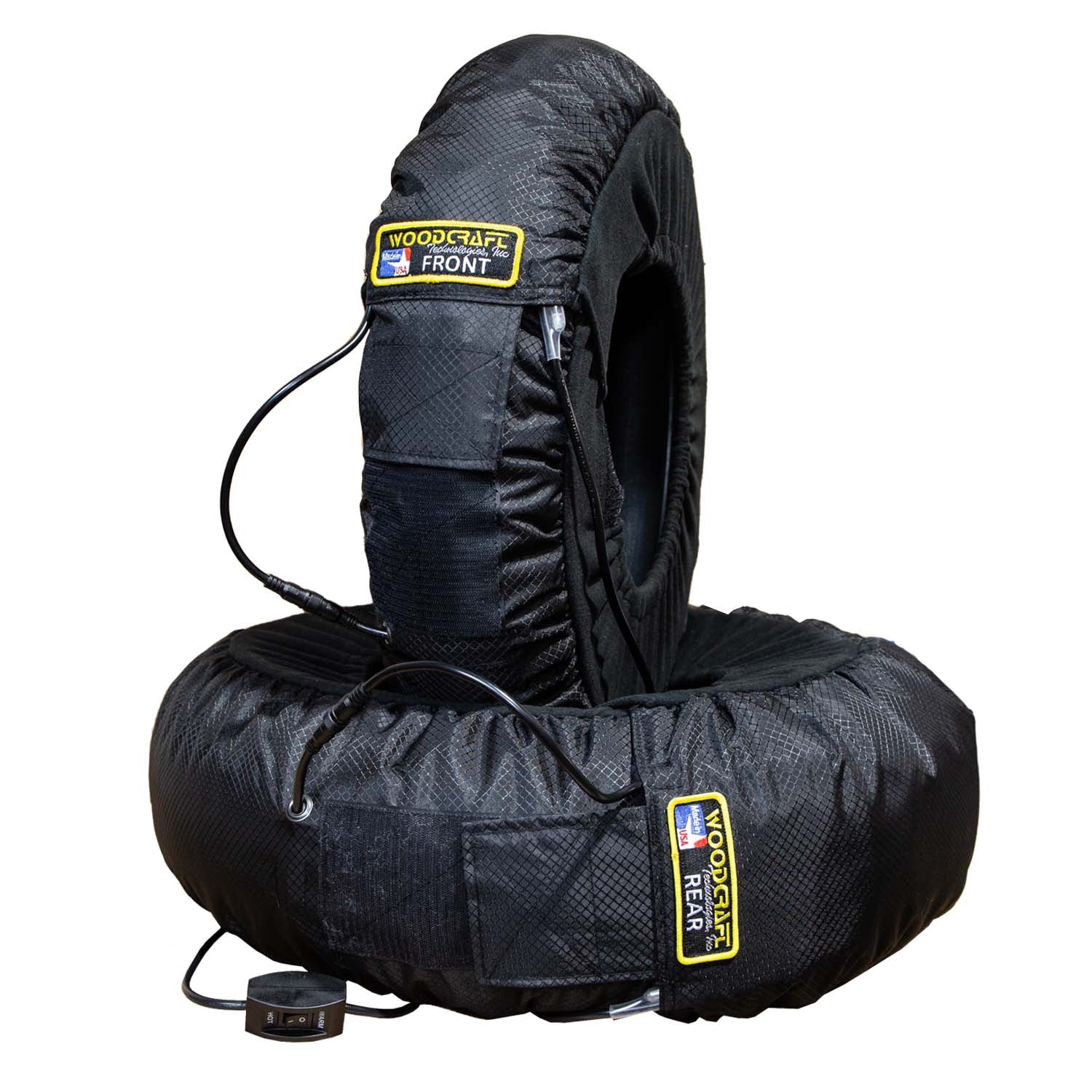 Woodcraft Gen III Dual Temp Tire Warmers w/ Carrying Case