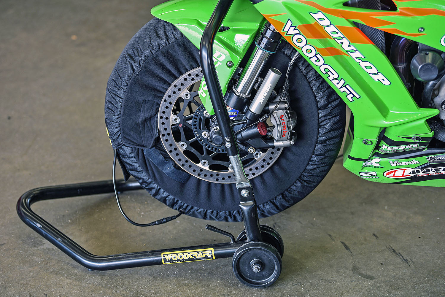 Woodcraft Gen III Dual Temp Tire Warmers w/ Carrying Case