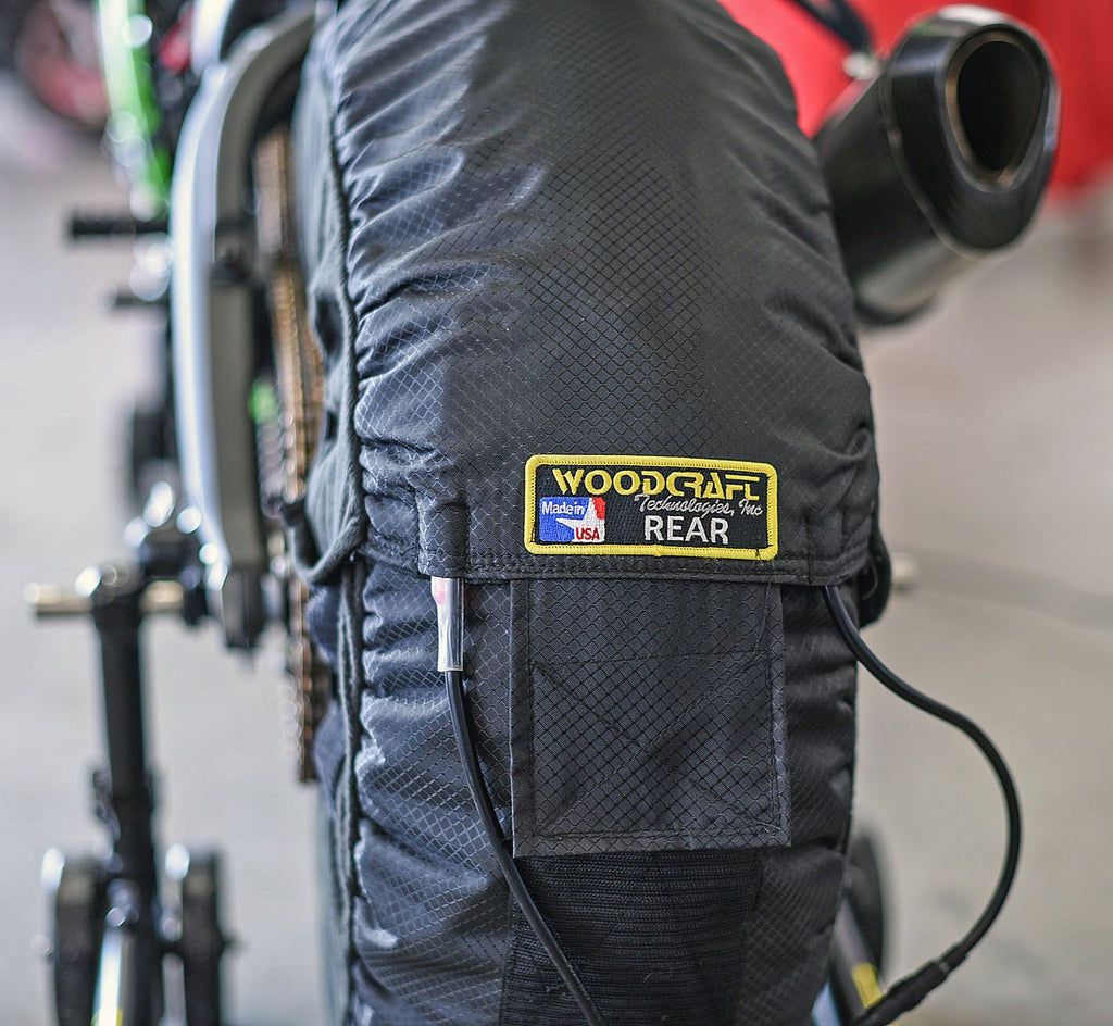 Woodcraft Gen III Dual Temp Tire Warmers w/ Carrying Case