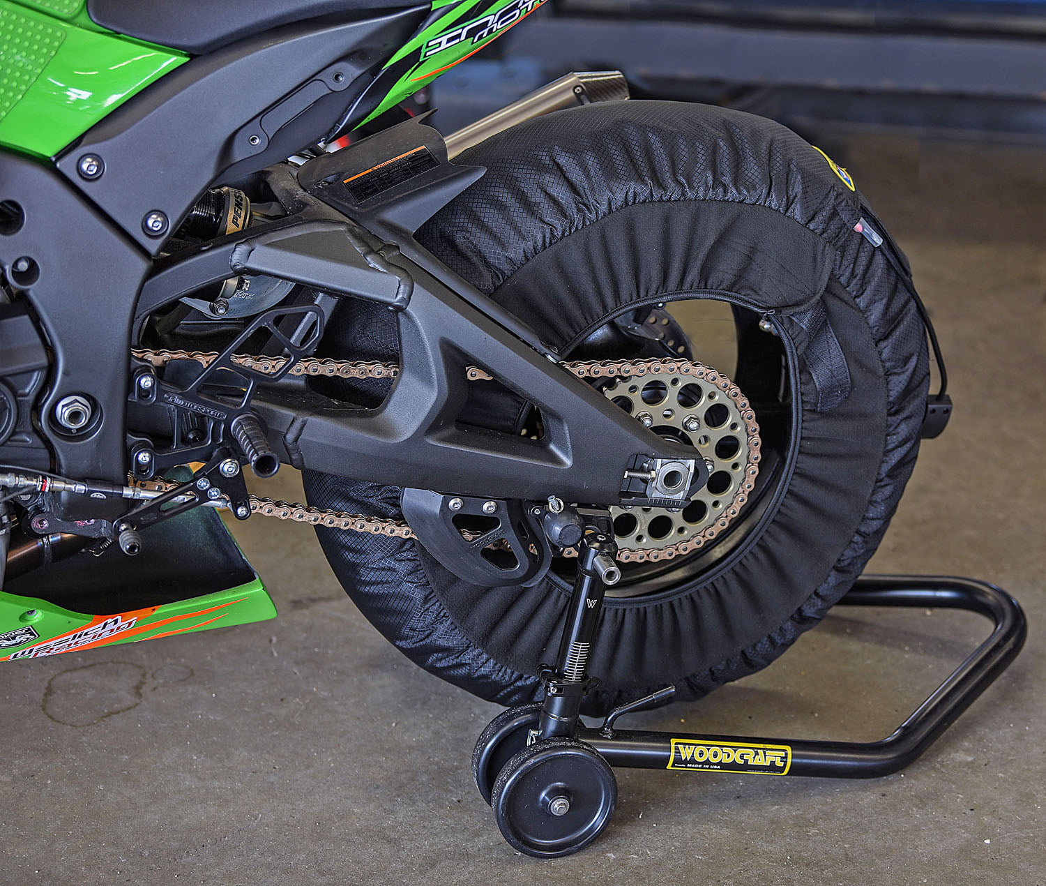 Woodcraft Gen III Dual Temp Tire Warmers w/ Carrying Case