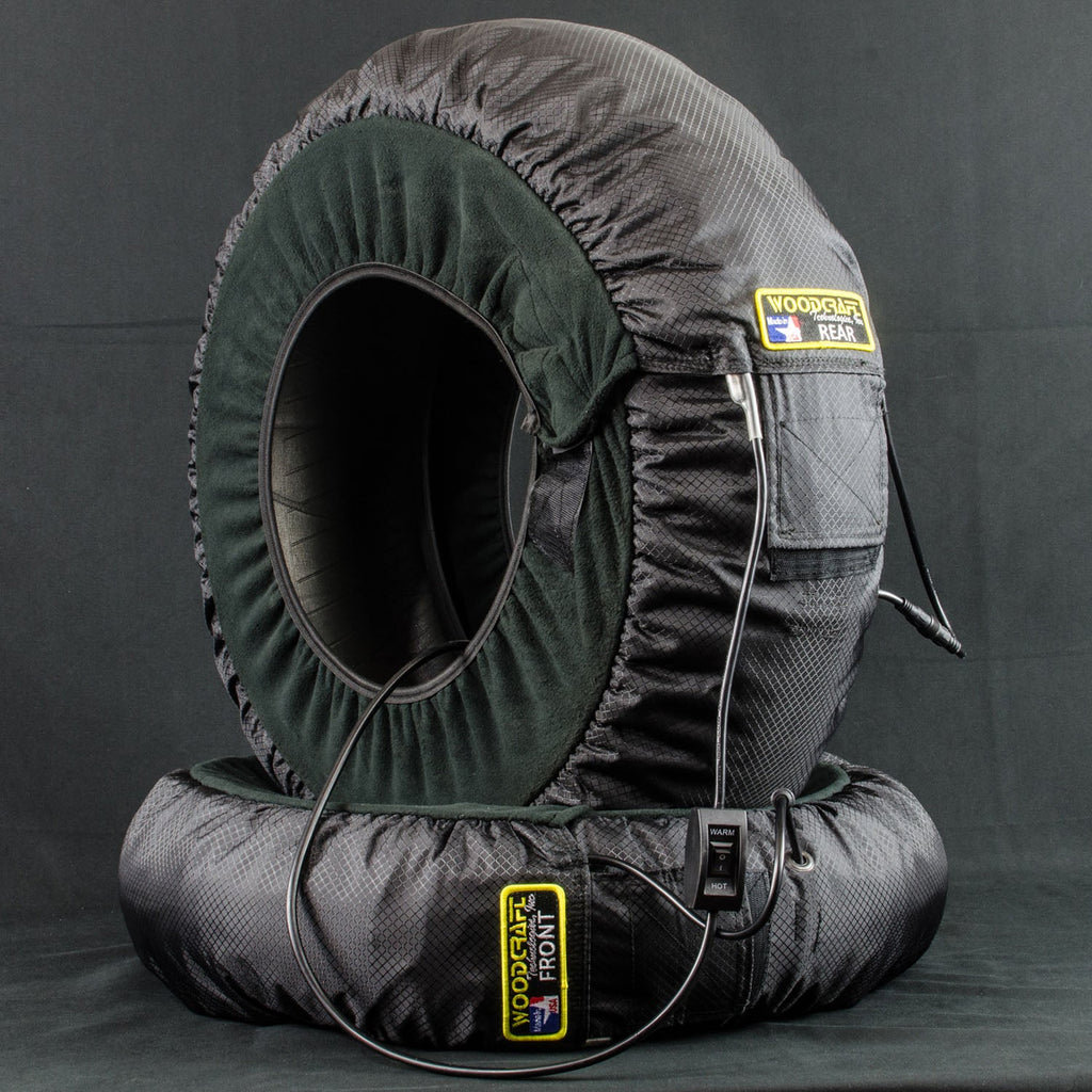 Woodcraft Gen III Dual Temp Tire Warmers w/ Carrying Case