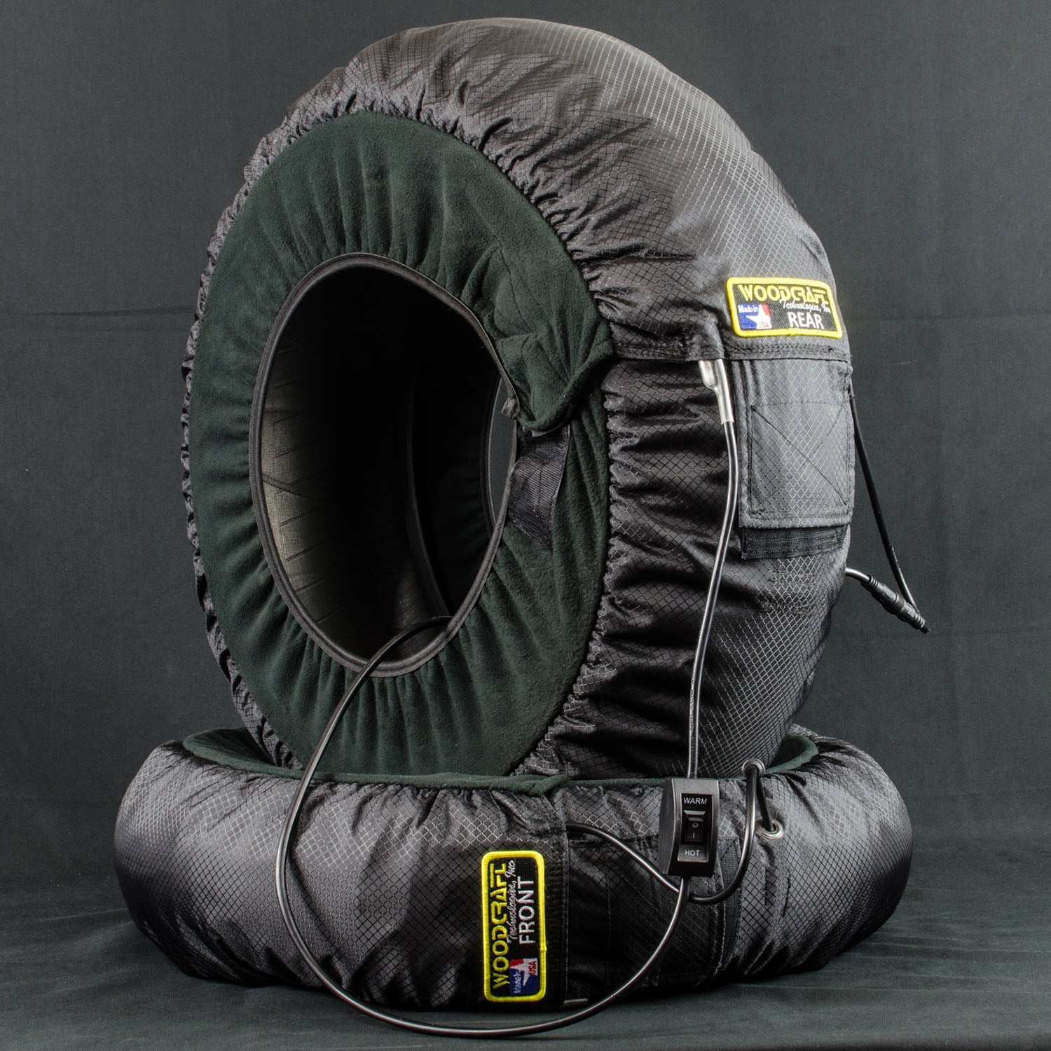 Woodcraft Gen III Dual Temp Tire Warmers w/ Carrying Case