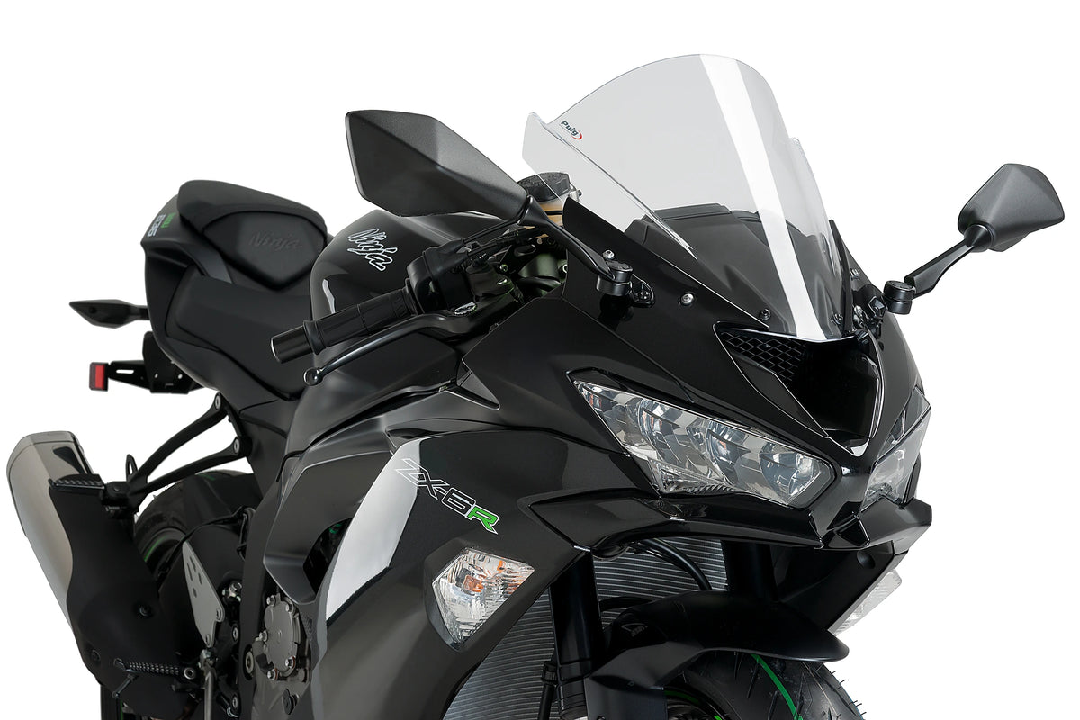 Puig Z-Racing Screen - Kawasaki ZX-6R 2018-Present