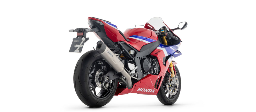 Arrow Indy Race EVO Titanium Slip On with Carbon End Cap - Honda CBR1000RR-R Fireblade