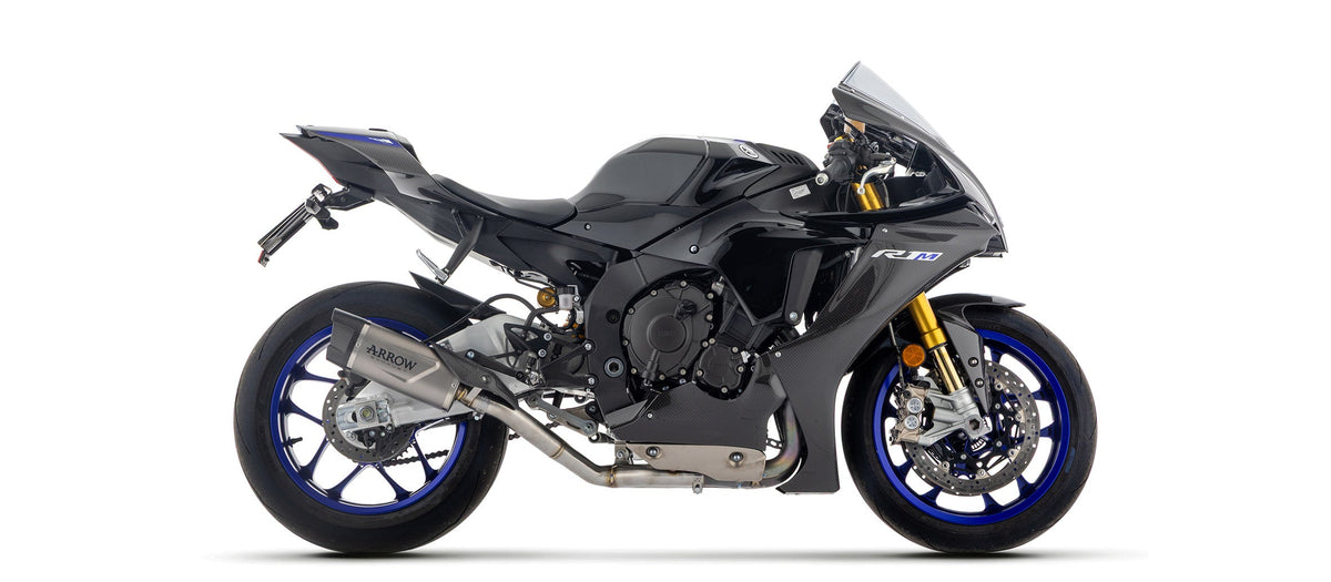 Arrow Non Catalized Mid-Pipe - Yamaha YZF-R1/YZF-R1 World GP 60th Anniversary Edition