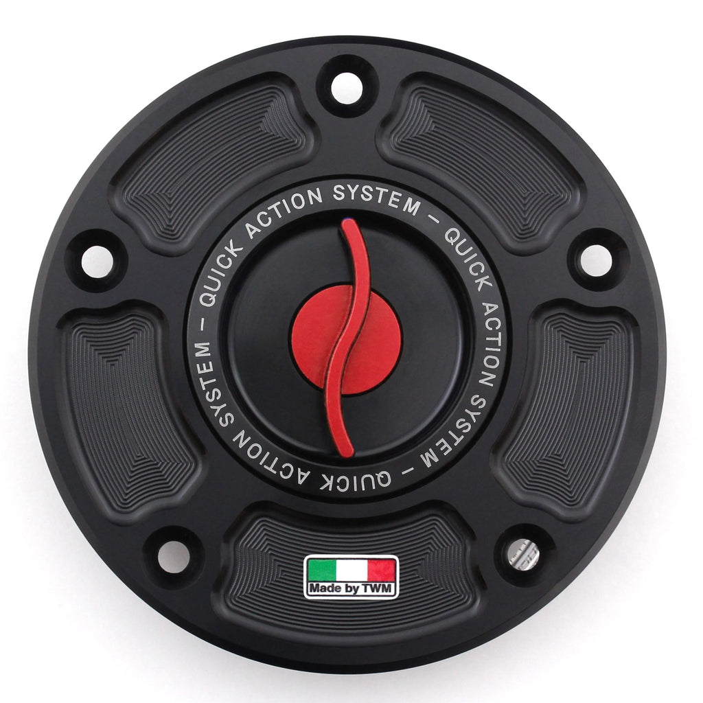 TWM Quick Action CNC Aluminum Gas Cap For Suzuki - Suzuki SV650/GSX-8R