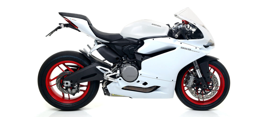 Arrow Titanium Works Slip Ons (Right and Left) with Carbon End Cap - Ducati 959 Panigale/959 Panigale Corse