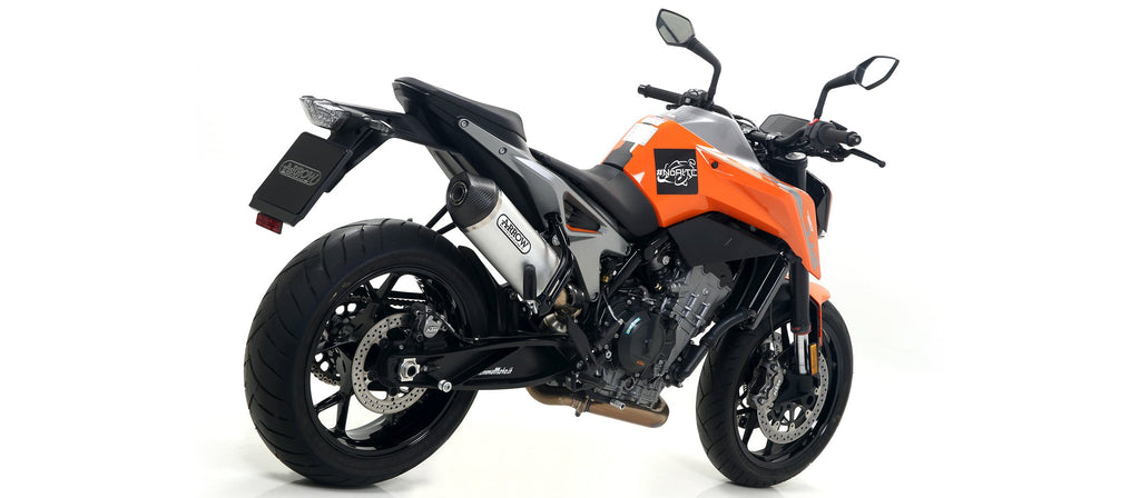 Arrow Race-Tech Aluminium Slip On with Carbon End Cap - KTM 790 Duke/890 Duke R