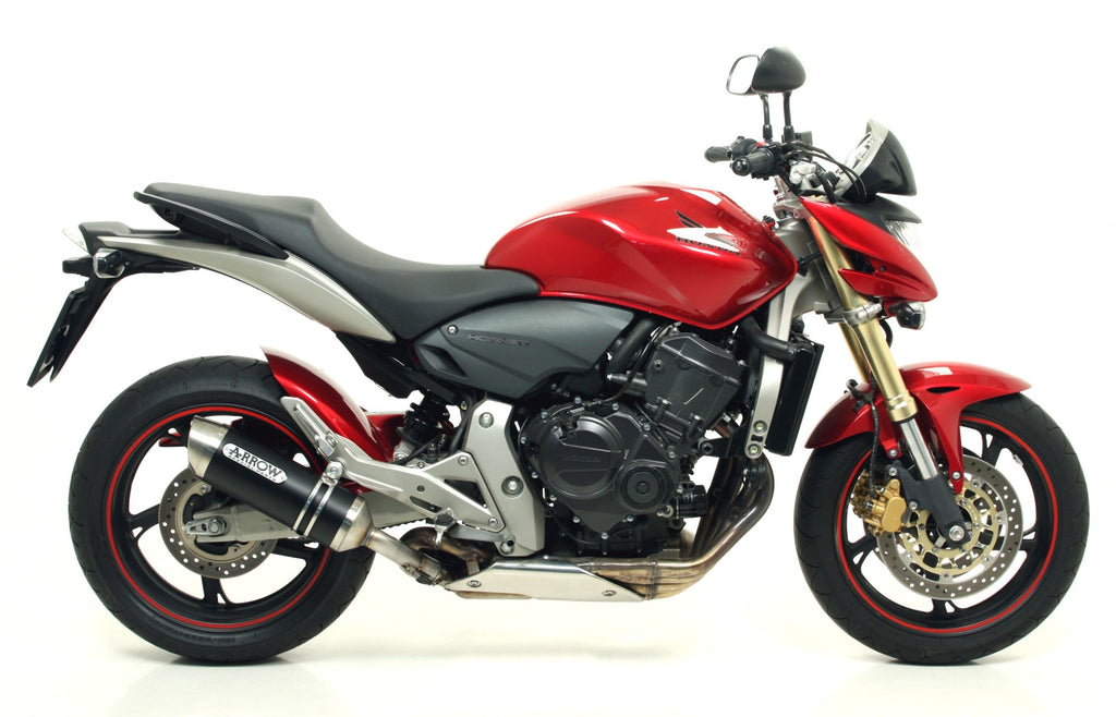 Arrow Street Thunder Aluminium "Dark" Slip On - Honda CB600F 599