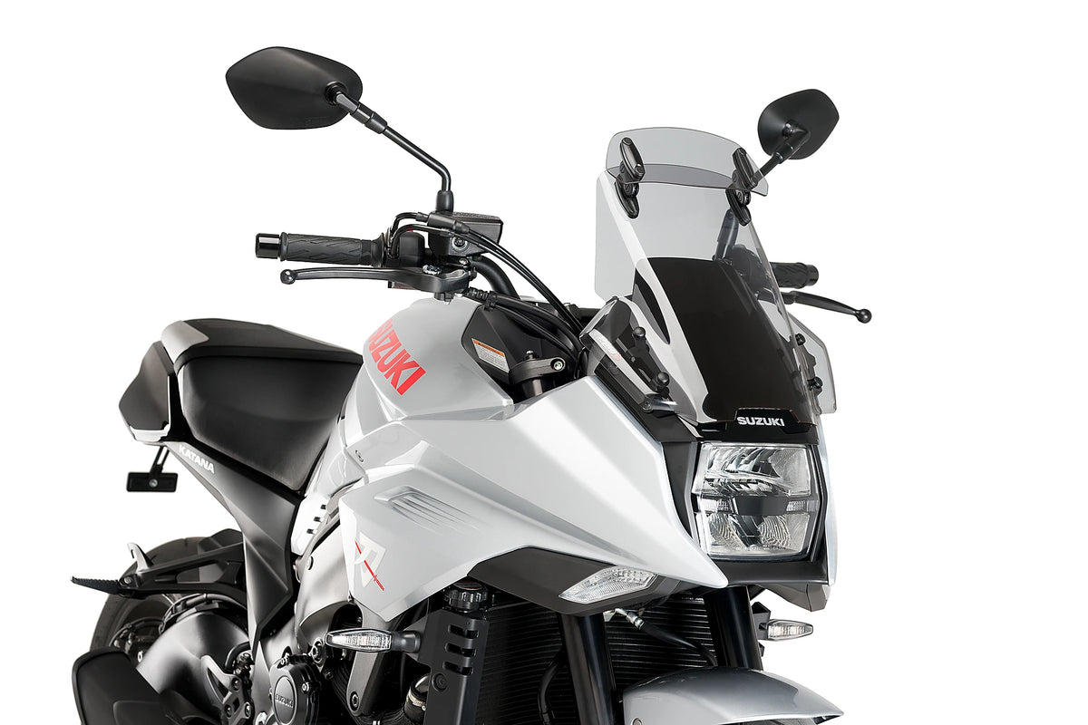 Puig Touring Windshield with Visor - Suzuki Katana 2019-Present