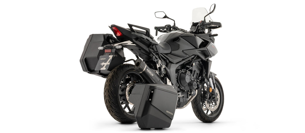 Arrow Indy Race EVO Aluminium "Dark" Slip On with Carbon End Cap