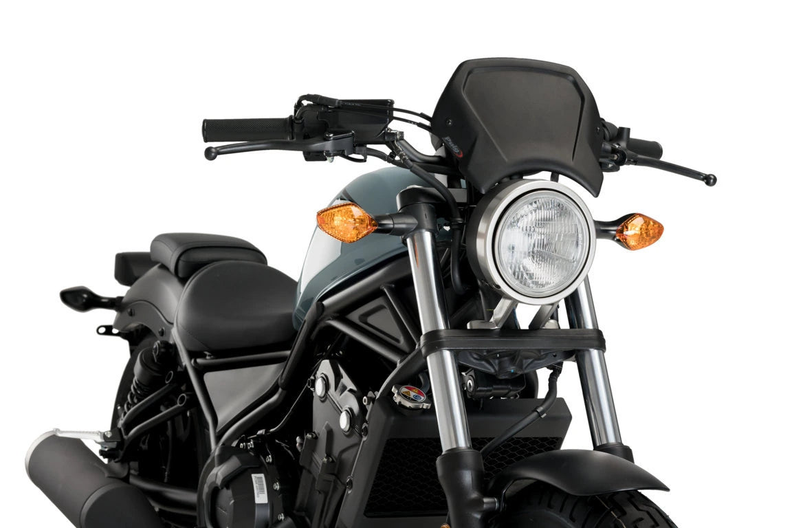 Puig Aluminum Front Plate - Honda CMX500 Rebel 500