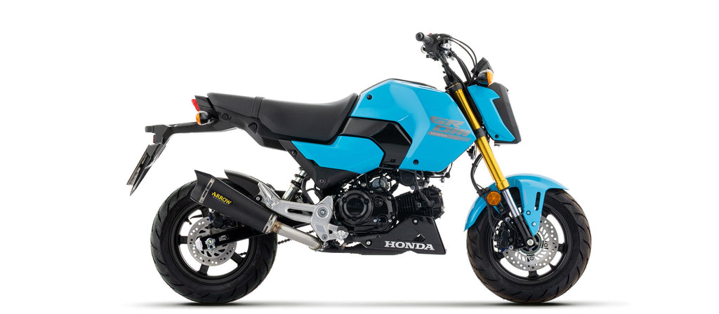 Arrow X-Kone "Dark" Slip On - Honda Grom/Grom SP