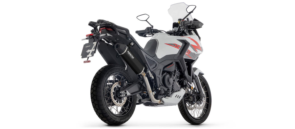 Arrow Indy Race Aluminium "Dark" Slip On with Carbon End Cap