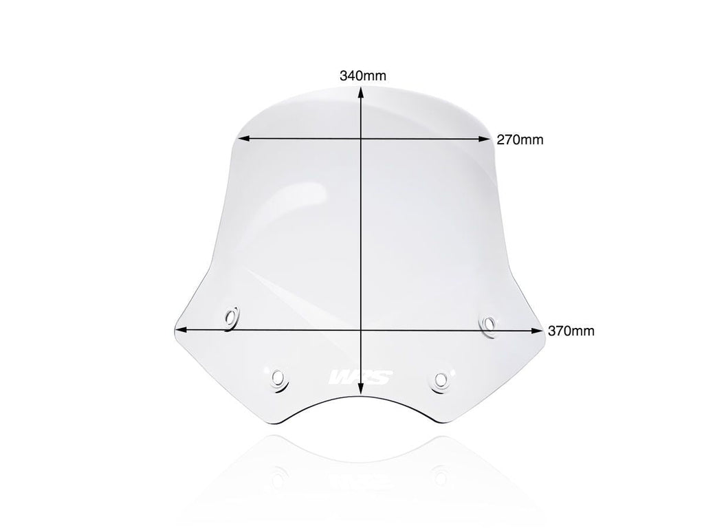 WRS Intermedio Windscreen BMW R 1200 R 2006-2014