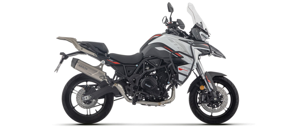 Arrow Stainless Steel Racing Headers - Benelli TRK 702