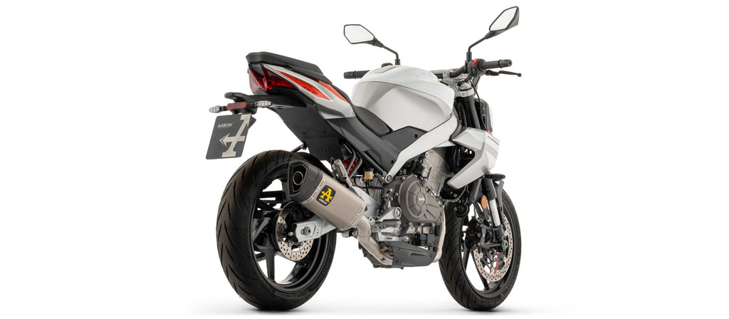 Arrow Racing Full System with Pista Titanium Slip On - Aprilia RS 457/Tuono 457