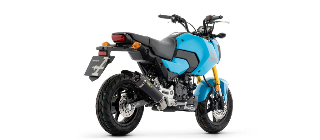 Arrow X-Kone "Dark" Slip On - Honda Grom/Grom SP