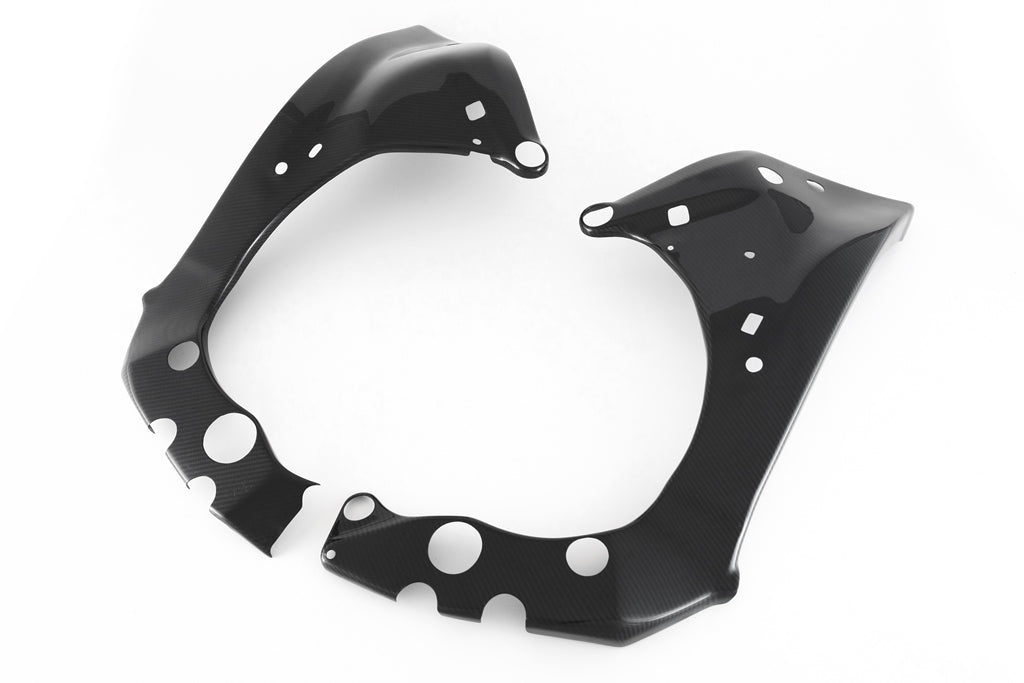 Fullsix Carbon Frame Protection Guard - Set - Yamaha YZF-R1/R1M