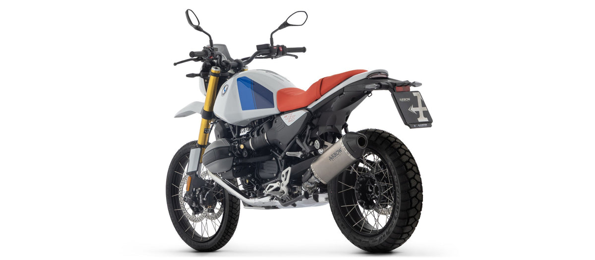 Arrow Explorer Titanium Slip Ons - BMW R12 G/S