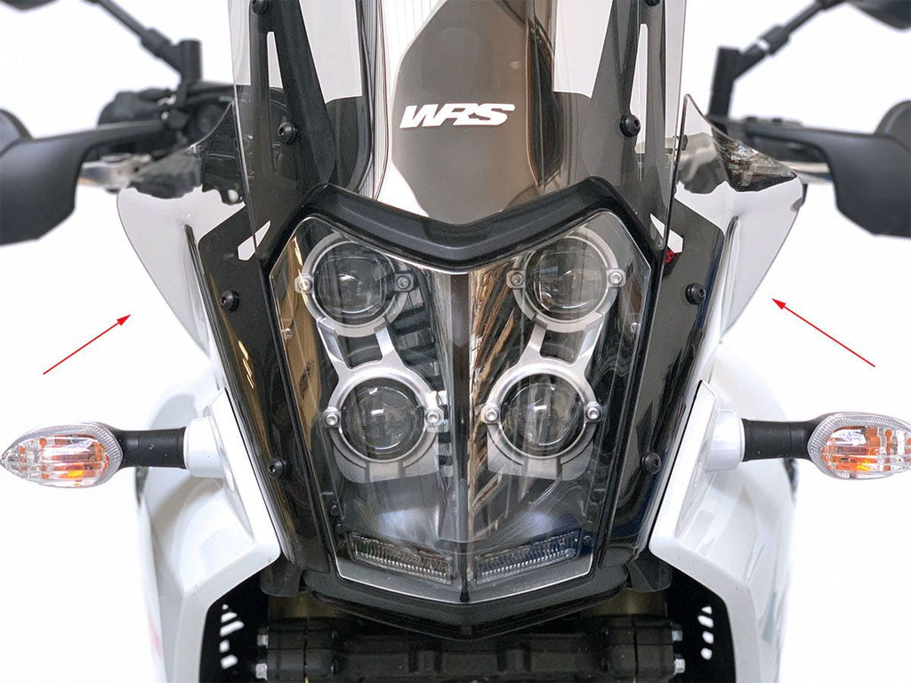 WRS Pair Oversize Side Deflectors WRS Yamaha Tenere 700 2019-2024