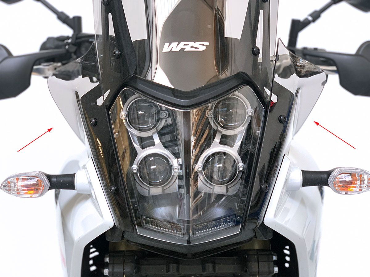 WRS Pair Oversize Side Deflectors WRS Yamaha Tenere 700 2019-2024