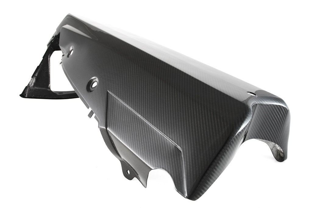 Fullsix Carbon Belly Pan Race - After Market Exhaust Without CAT - Yamaha YZF R1/YZF R1M