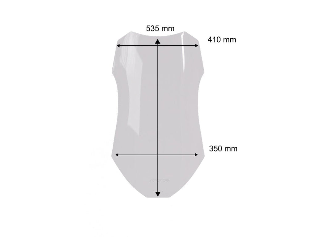 WRS Touring Windscreen Yamaha Tracer 7 / GT 2025-2026