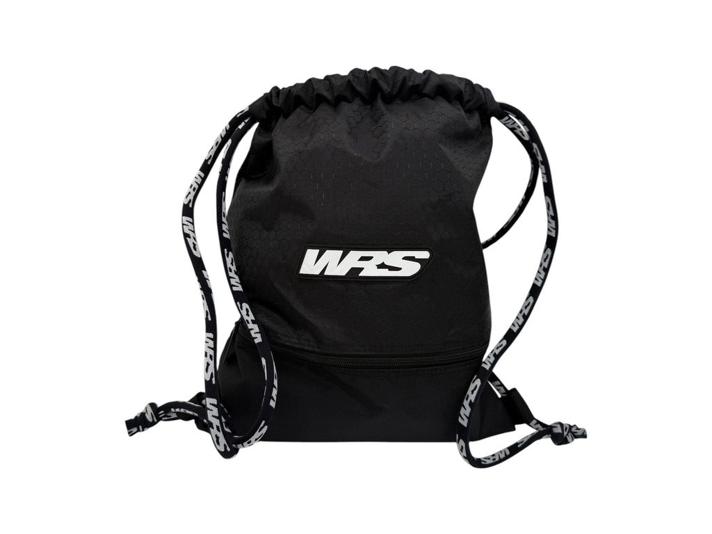 WRS Official Black Drawstring Backpack