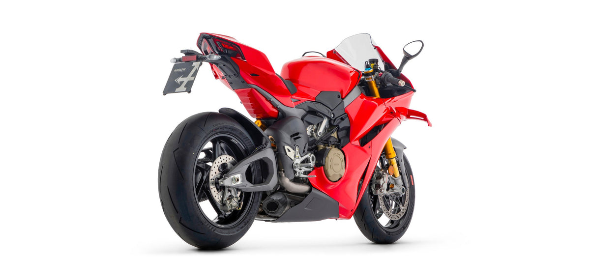 Arrow Titanium Works Slip On with Titanium Link Pipes - Ducati Panigale V4/Panigale V4 S