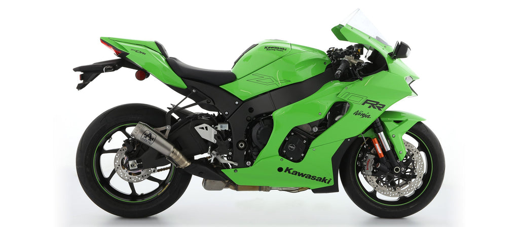 Arrow Titanium Pro-Race Slip On with Titanium Link Pipe - Kawasaki ZX1000 Ninja ZX-10R/ZX1000 Ninja ZX-10RR