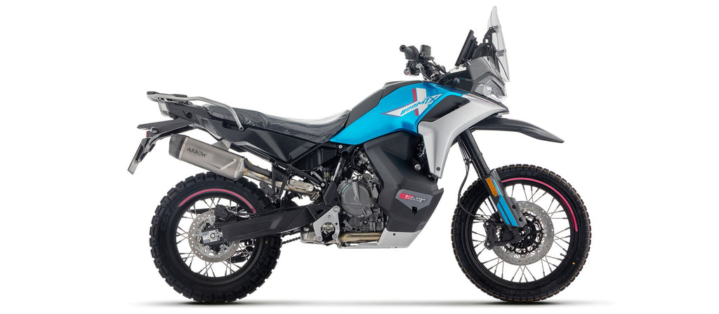 Arrow Indy Race EVO Titanium Slip On with Carbon End Cap - CFMoto 800MT-X