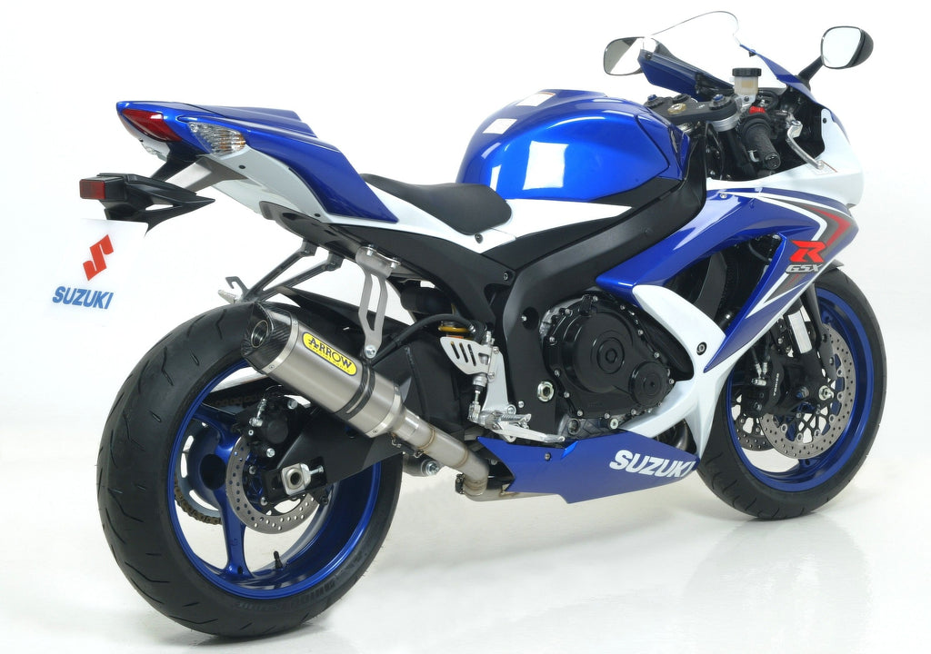 Arrow Mid-Pipe for Thunder Slip Ons for Arrow Headers - Suzuki GSX-R600/GSX-R750