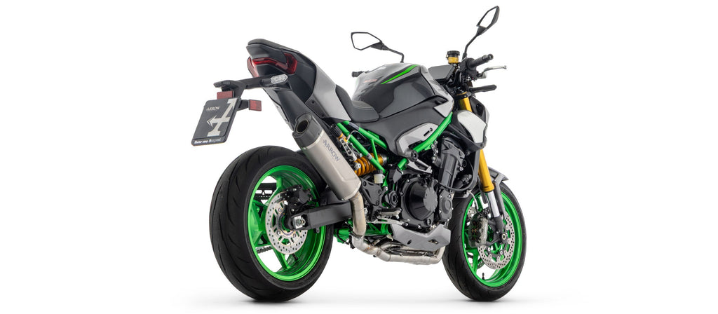 Arrow Indy Race EVO Titanium Slip On with Carbon End Cap - Kawasaki Z900