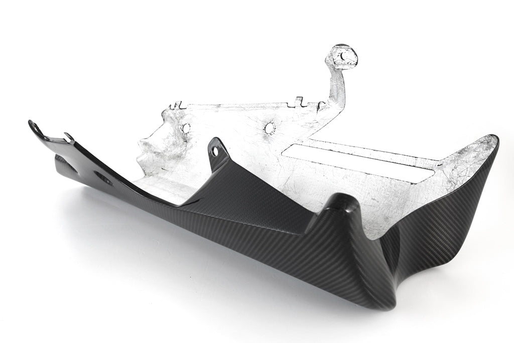 Fullsix Carbon Belly Pan R1M - OEM Exhaust - Yamaha YZF R1/YZF R1M