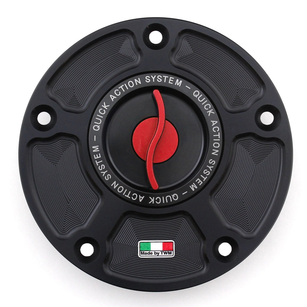 TWM Quick Action CNC Aluminum Gas Cap For Kawasaki - Kawasaki Z750/Z800