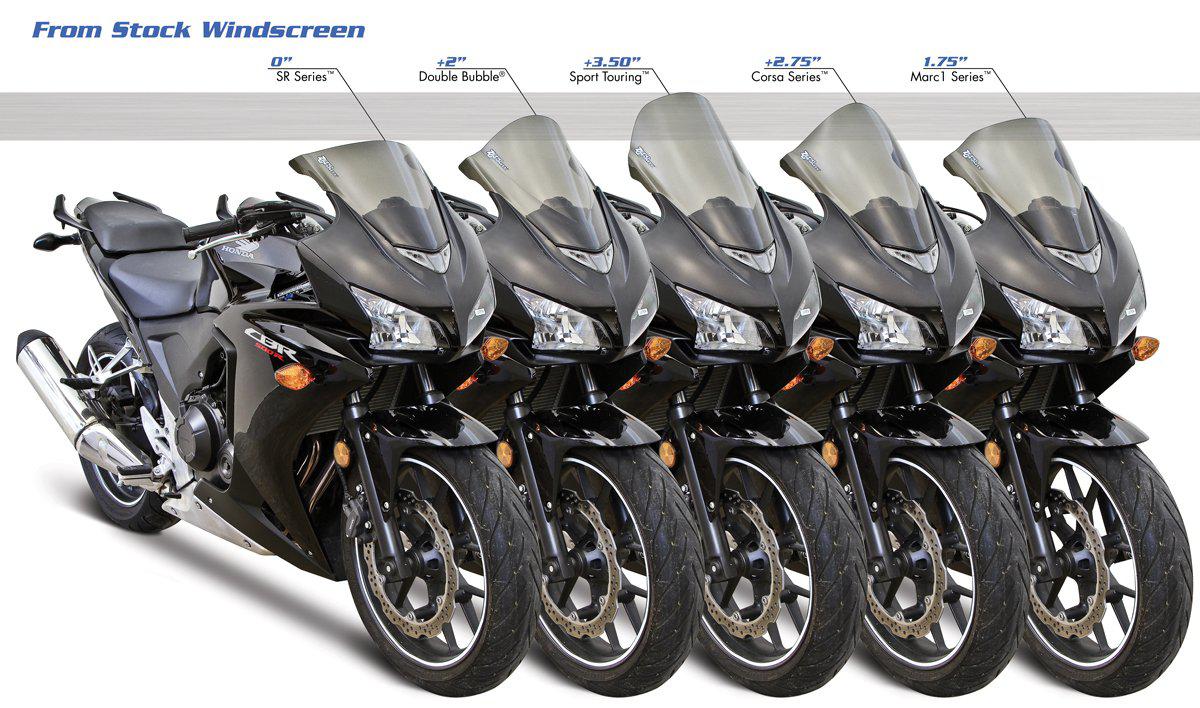Zero Gravity Windscreen - Honda CBR 500RR 13-15