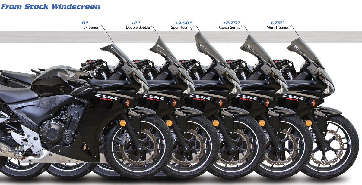 Zero Gravity Windscreen - Honda CBR 500RR 13-15