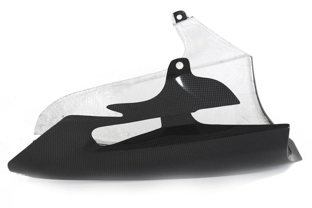 Fullsix Carbon Belly Pan - Extension for Underseat Exhaust - Ducati Panigale R/959 Panigale