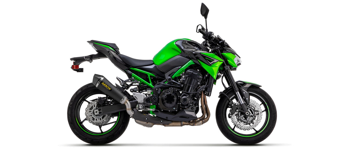 Arrow X-Kone "Dark" Slip On - Kawasaki Z900