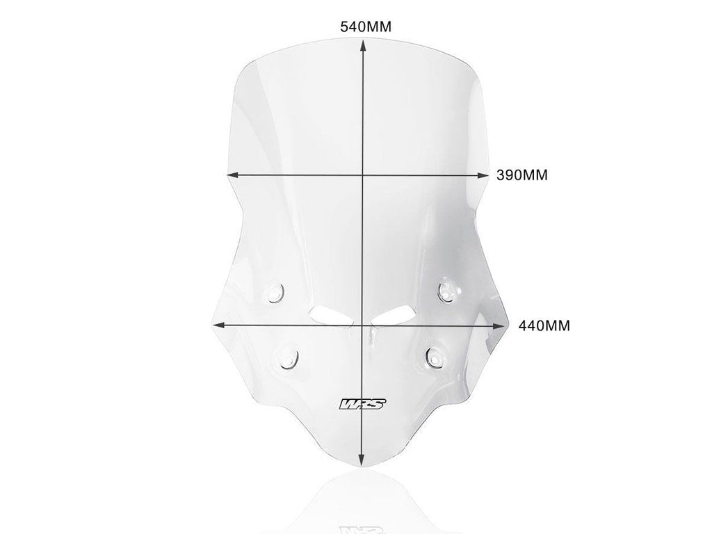 WRS Caponord Windscreen Honda CB 500 X 2019-2024