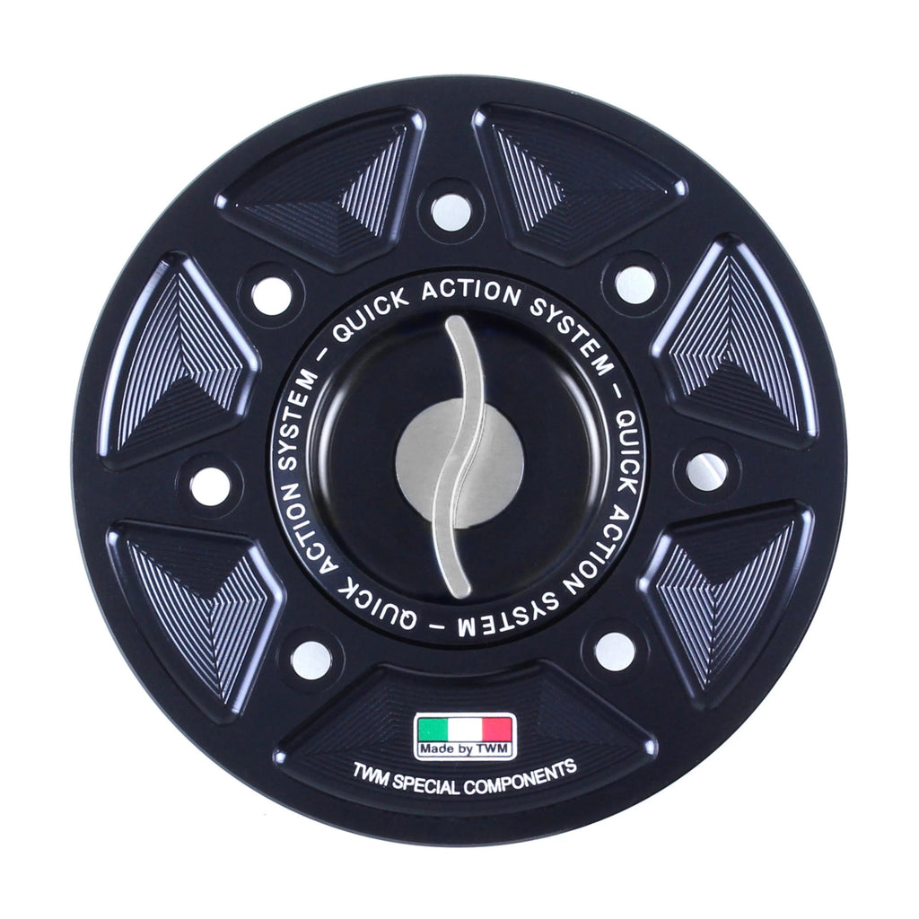 TWM Quick Action CNC Aluminum Gas Cap For Kawasaki - Kawasaki Z650/Z900