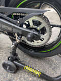 Woodcraft Rear Axle Sliders - Kawasaki Ninja 400/500, Z400, ZX-4RR